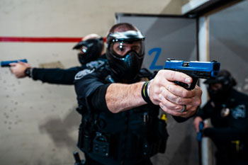 Anadale Police using T4E Products for Training